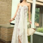 Vestido blanco de Beatriz Camacho