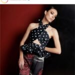 Top Mía De Dios - Estampado de Puntos (Dots)