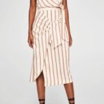 Set Falda y Top MANGO - Estampado de Rayas