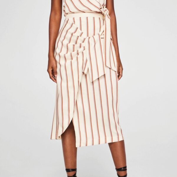 Set Falda y Top MANGO - Estampado de Rayas