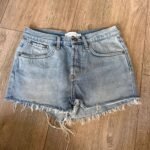 Denim Shorts Desflecados Sincerely Jules