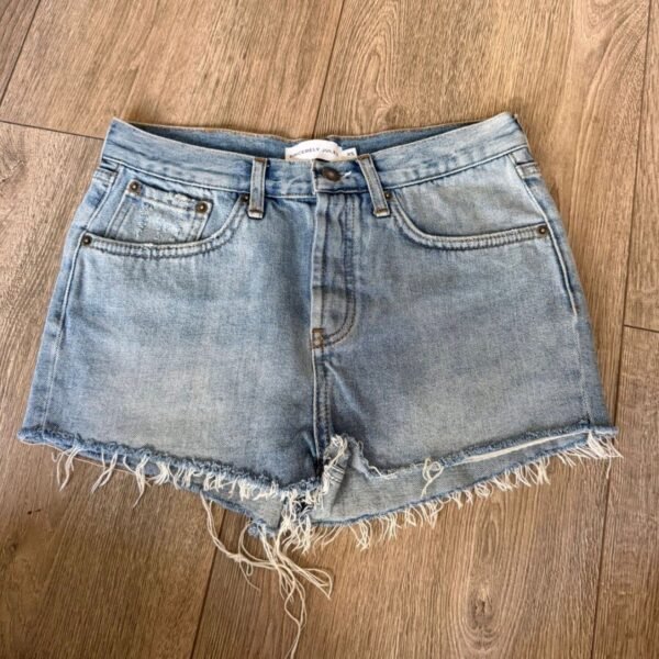 Denim Shorts Desflecados Sincerely Jules