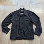 Chaqueta de Jean Negra Denim Wave