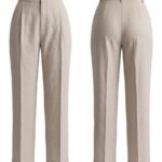 Pantalon beige claro
