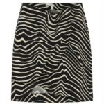 Falda cebra print